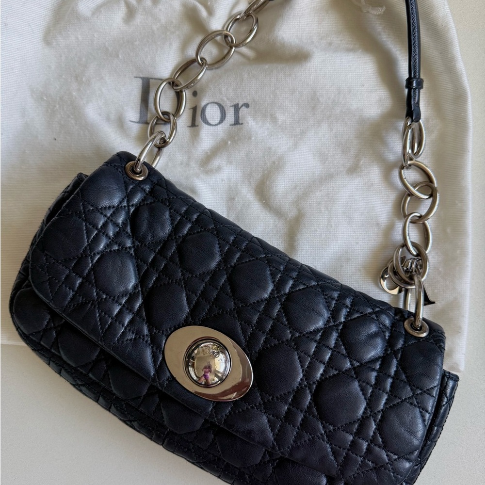 Dior Rende-Vous Lambskin Flap Bag
